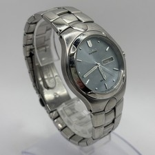 Citizen Eco-Drive WR100 Day/Date Blue 36mm Watch E101-K17535 GN-4W-S