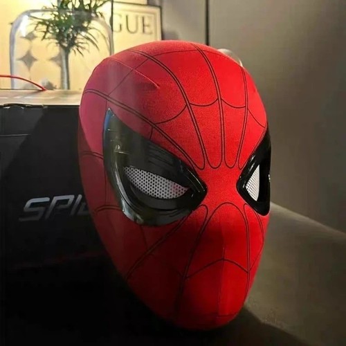 Spider man face - mask, moving