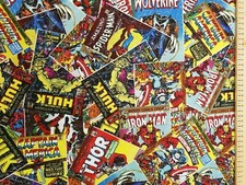 Marvel Avengers fabric UK 100%