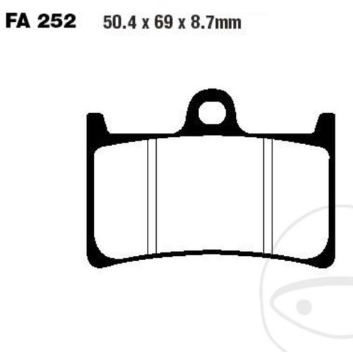 Ebc sintered brake pads - ebc,