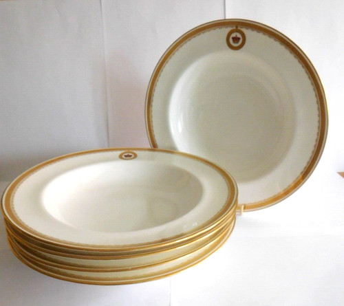 Set five minton antique - five,