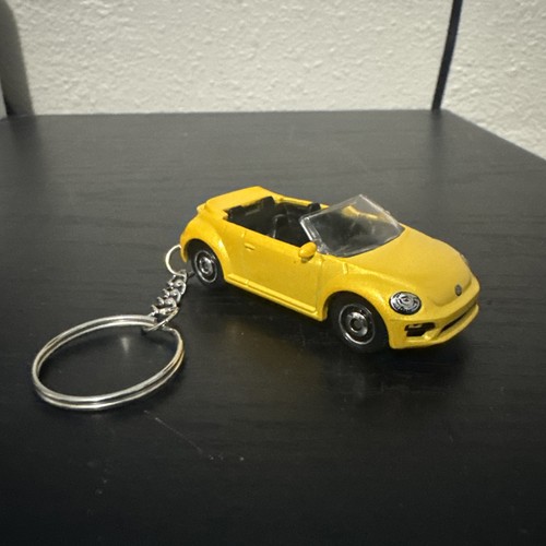 Bug yellow convertible - vw,