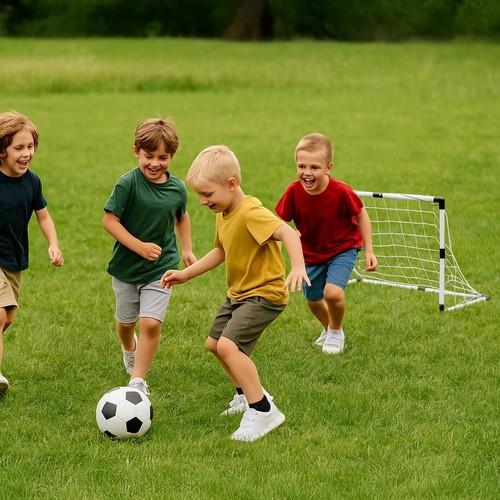 Kids football with ball - 2, pump