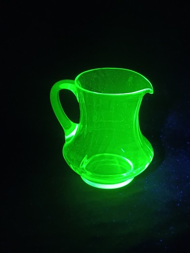 Vintage green uranium vaseline - vintage,