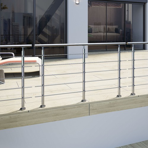 304 stainless steel handrail - stainless,