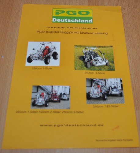 Pgo bugrider buggy - pgo,