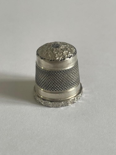 Sterling silver thimble - sterling,