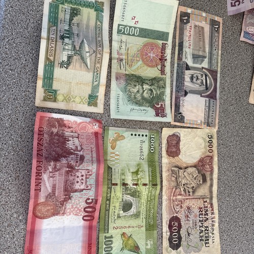Vintage foreign banknotes - foreign,