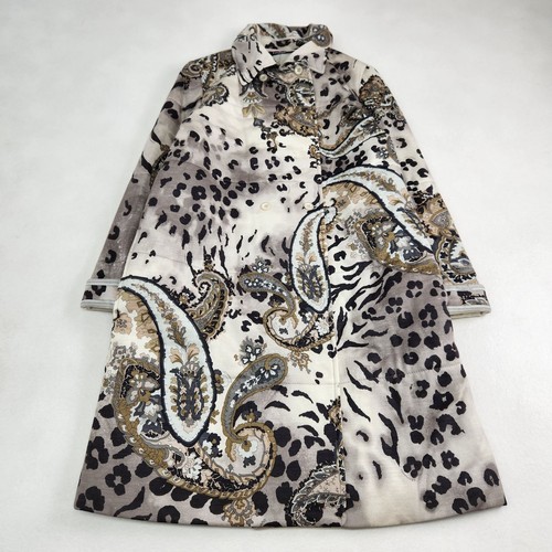 Leonard long coat paisley - leonard,