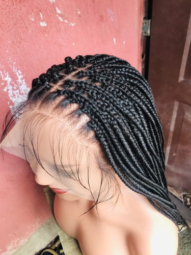 Knotless braided wig full lace - wig,