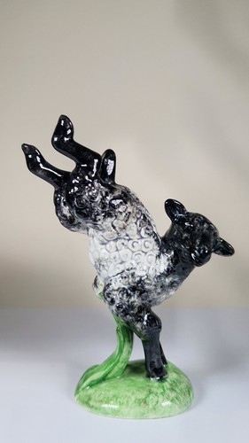 Goldscheider lamb figurine - goldscheider,