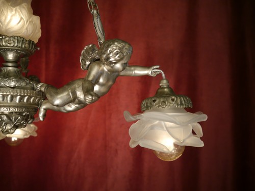 Antique french chandelier - antique,