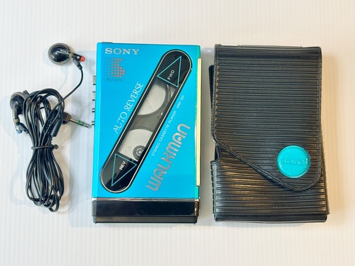 Sony 101 walkman blue used - blue,