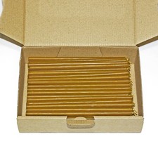 780g (about 200 ps.) Bees wax natural candles 6.3" high Quality for home church