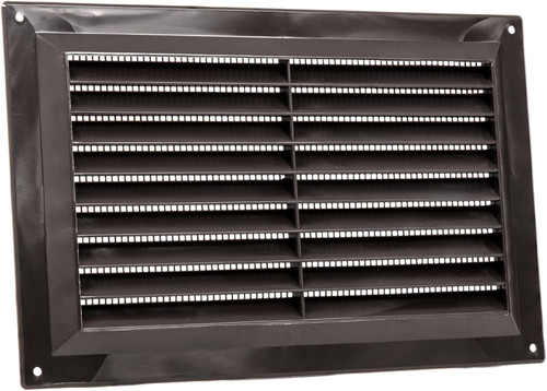 Plastic louvre air vent - plastic,