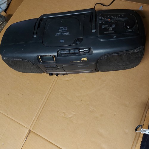 Jvc x320 portable system - cd,