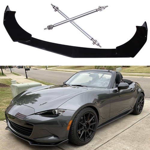 Gloss front bumper lip - front,