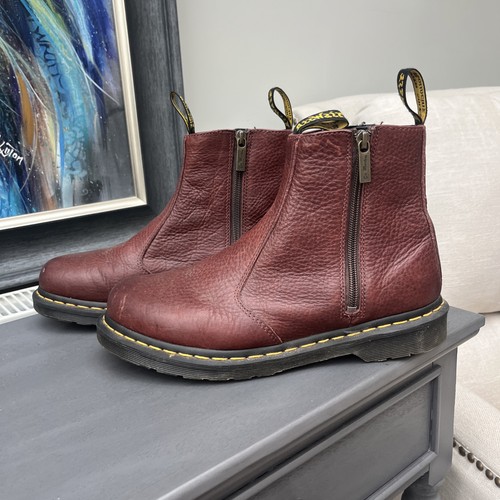 Martens 2976 zips cherry - martens, w/zips