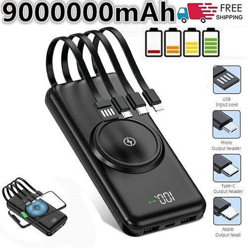 Power bank pack - power, 9000000mah