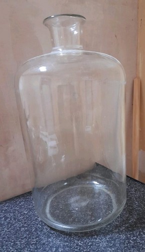 Vintage 10l pyrex glass carboy - vintage,