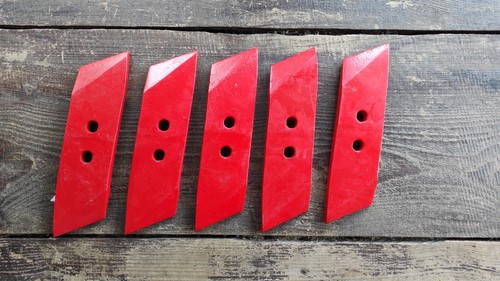 Reversible plough point - reversible,