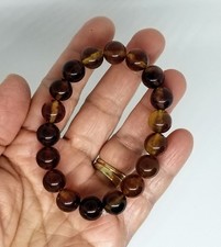 Natural Amber Bead Bracelet