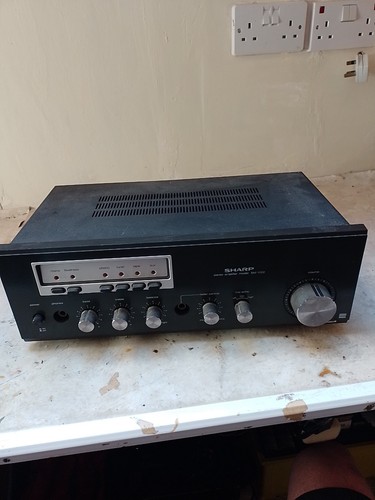 Sharp 1122 stereo - sm-1122, amplifier
