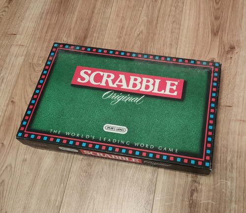 Vintage 1988 scrabble deluxe - 1988,