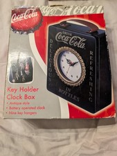 Coca Cola Key Holder Clock Box
