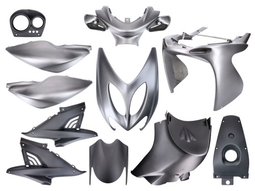 Fairing kit black - black, grey,