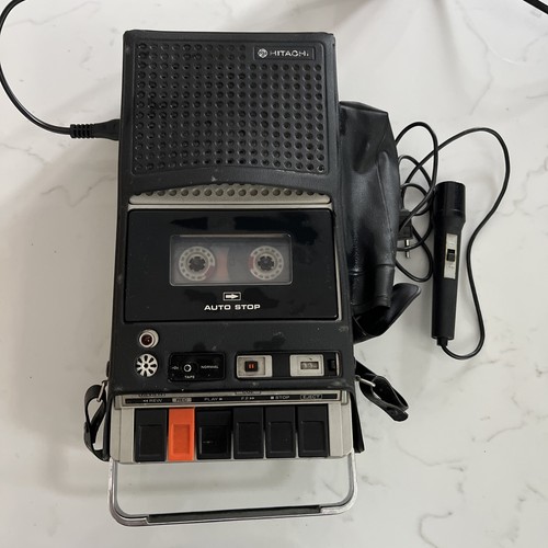 Hitachi portable cassette deck - hitachi,