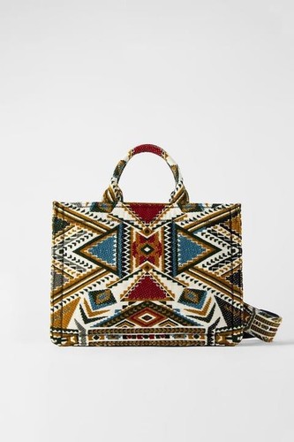 Zara bloggers tote bag shopper