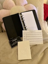 Vintage Black Chanel Agenda