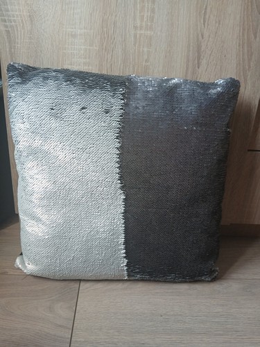 Reversible sequin cushion - reversible,