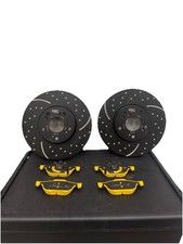 03-08 Honda Accord Euro R Front  EBC  Disks And Yellow Stuff Pads Cl7