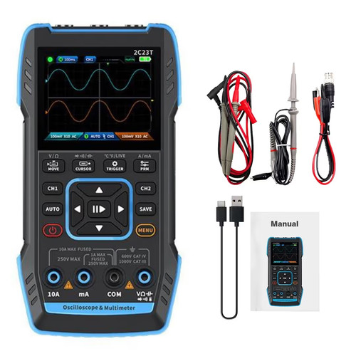 Digital oscilloscope 1 - digital, 3-in-1