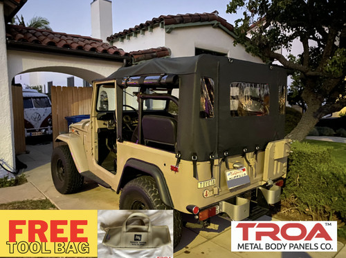 Fj40 soft top frame - top,