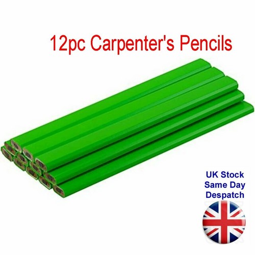12pc carpenters pencils - 12pc,