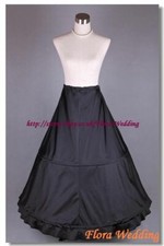 2-HOOP BRIDAL PETTICOAT/PROM SKIRT/HALLOWEEN CRINOLINE