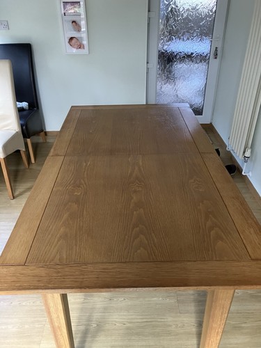 Extendable rectangular brown - extendable,