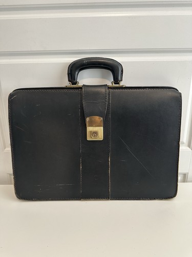 Vintage leather doctors bag - vintage,