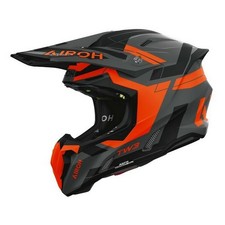 2026 AIROH TWIST 3 HELMET DYNASTY ORANGE MATT MOTOCROSS OFF ROAD NEW MX CHEAP