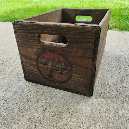 Vintage 7up wooden - 7up,