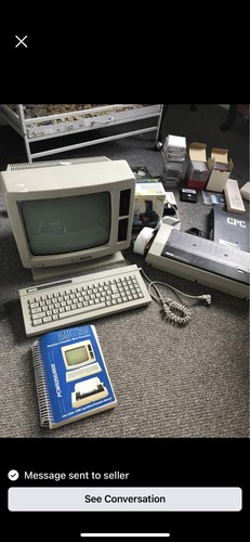 Vintage amstrad pcw 8512 - vintage,
