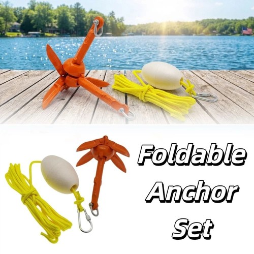 1pc folding grapnel anchor set - grapnel,