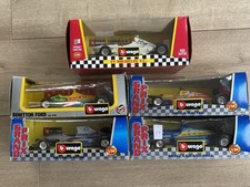 Joblot Burago x5 Model Cars Formula 1 Edition COD 6138/6102/6132/6109/62004