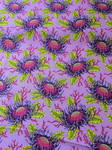Tula pink quilting cotton - pink,