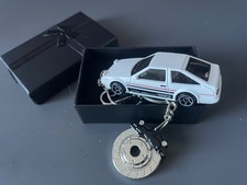 Toyota AE86 Sprinter Trueno Keychain + Giftbox + Extra Keyring
