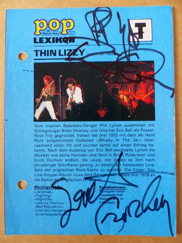 Thin lizzy phil - lizzy, lynott