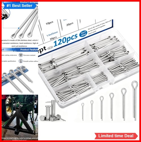 120pcs cotter pins 304 - 120pcs,